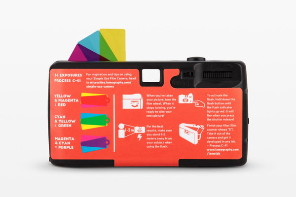 Simple Use Reloadable Film Camera Color Negative