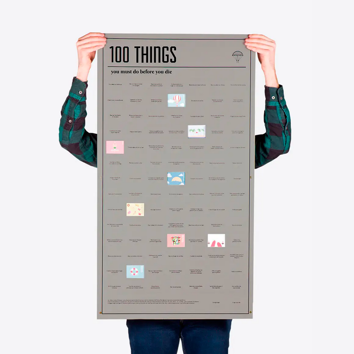 100 Things You Must Do Poster