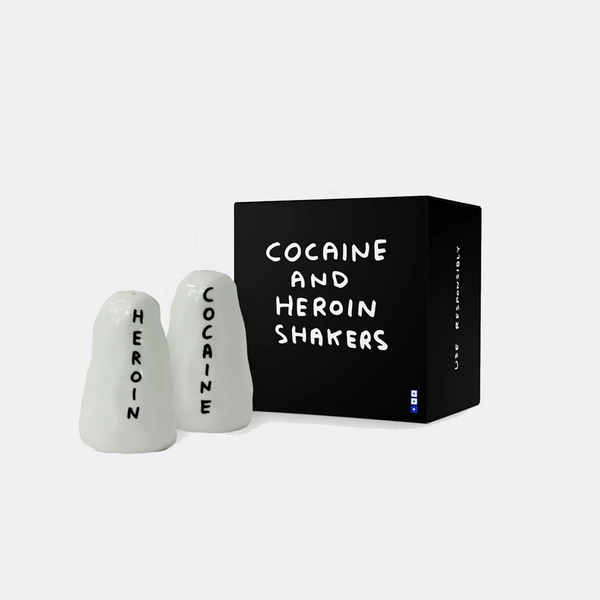 Heroin & Cocaine Salt & Pepper Shaker Set