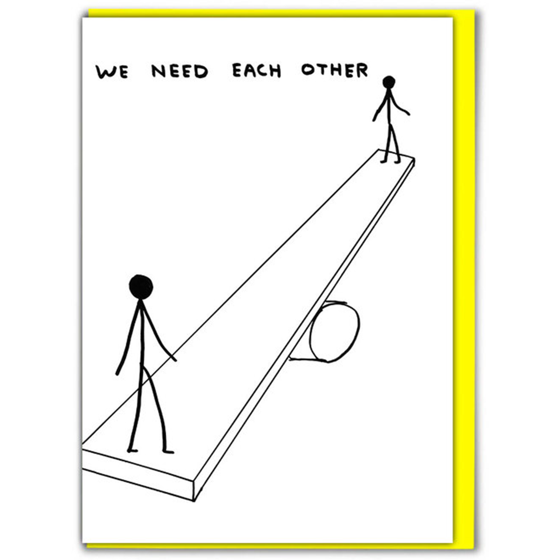 We Need Each Other Card