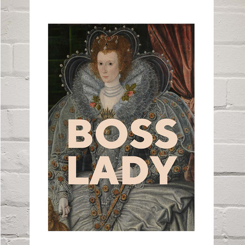 Boss Lady Print