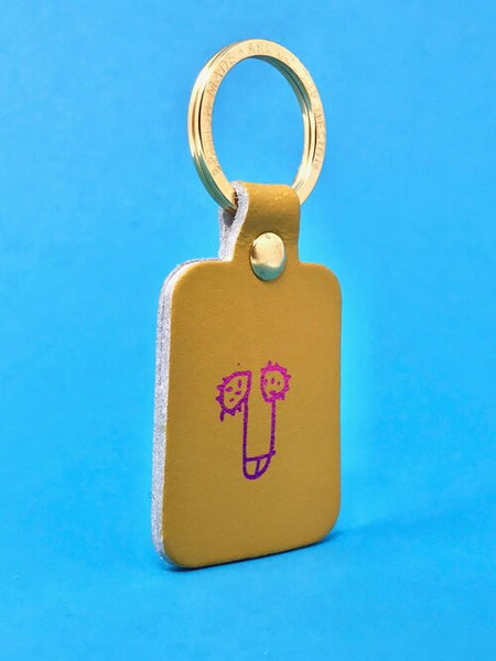 Leather Willy Key Fob
